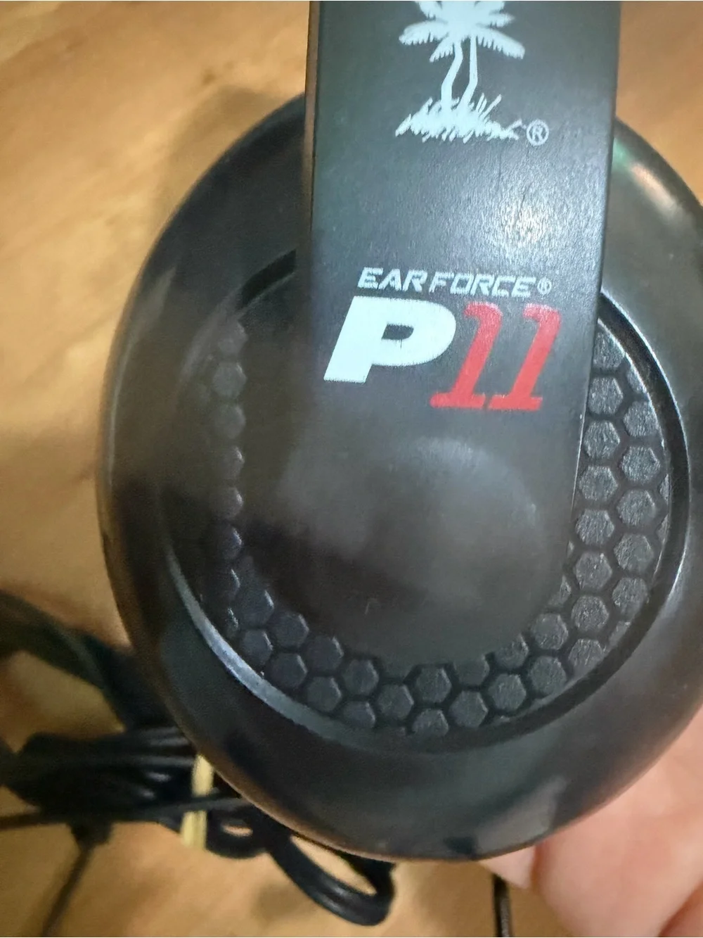 EARFORCE P11 Wired Gaming Headset - Black & Red